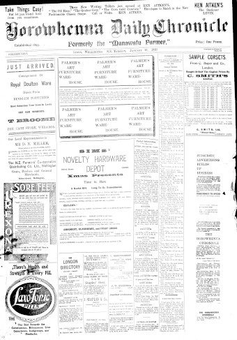 Issue page