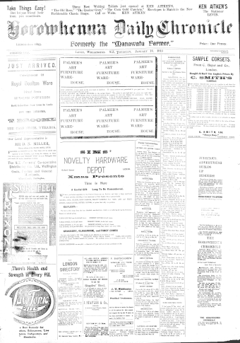 Issue page