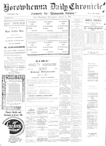 Issue page
