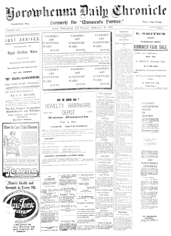 Issue page