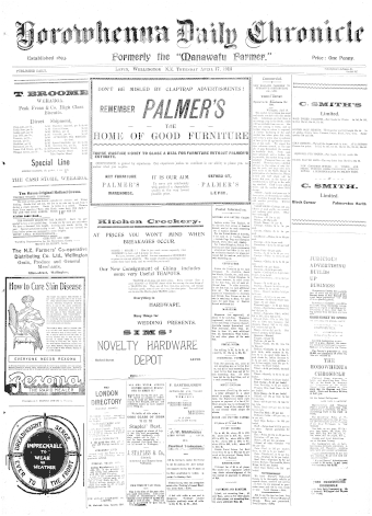 Issue page