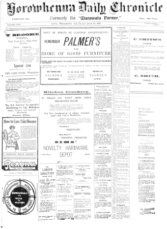 Issue page