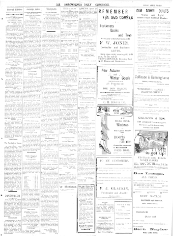 Issue page