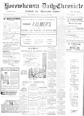 Issue page