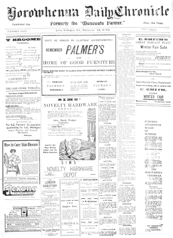 Issue page