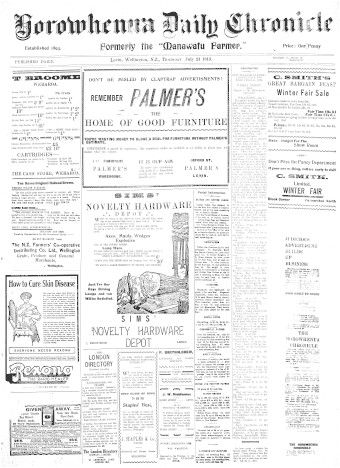 Issue page