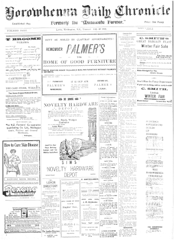 Issue page