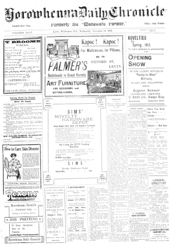 Issue page
