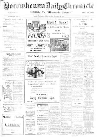 Issue page