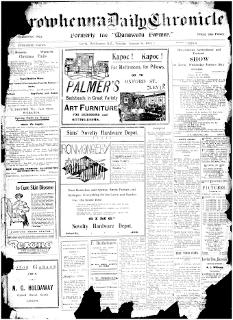 Issue page