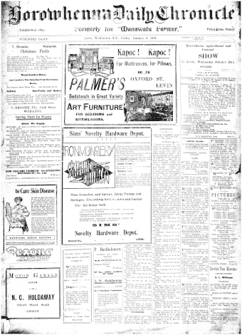 Issue page