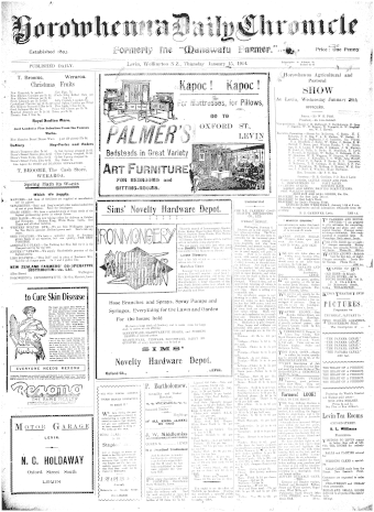 Issue page