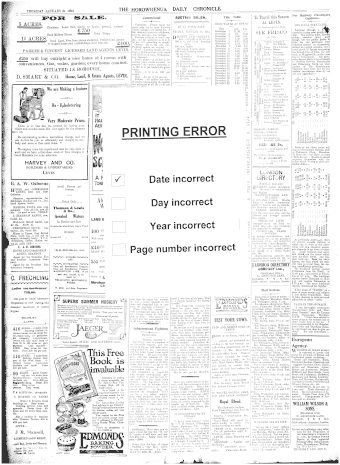 Issue page