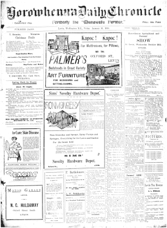 Issue page