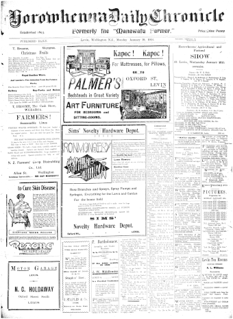 Issue page