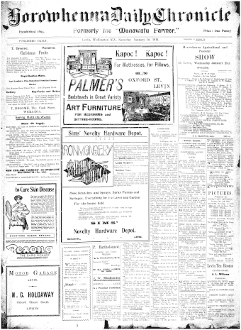 Issue page