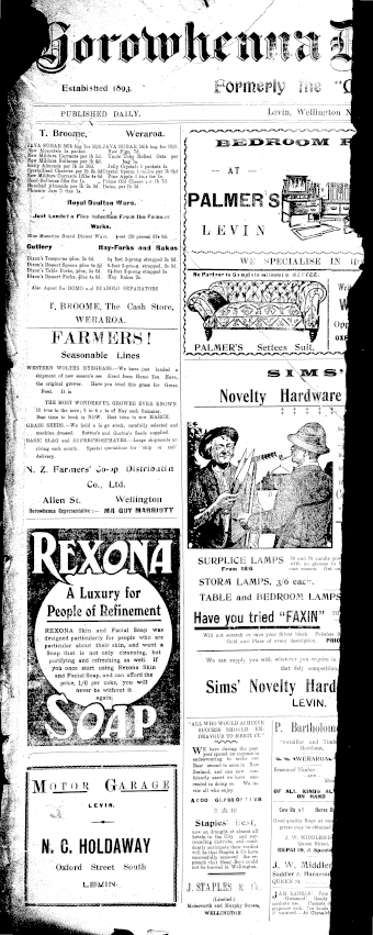 Issue page