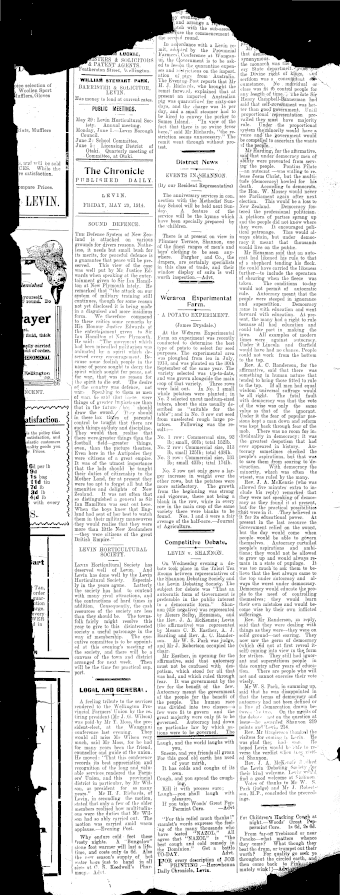 Issue page