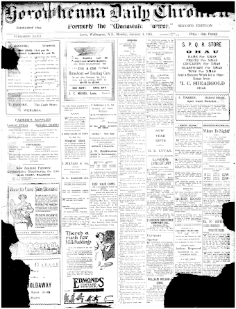 Issue page