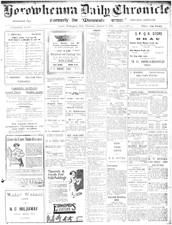 Issue page
