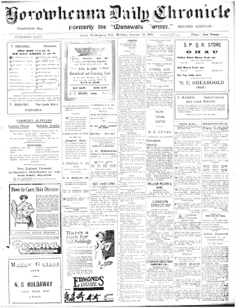 Issue page