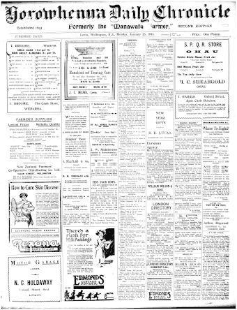 Issue page