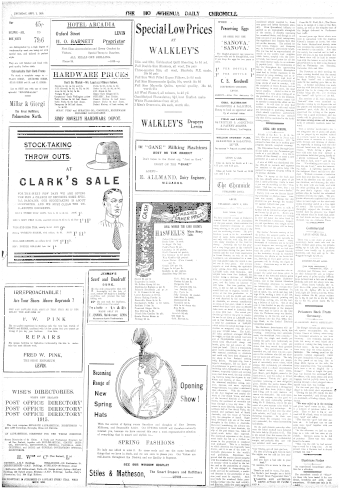 Issue page