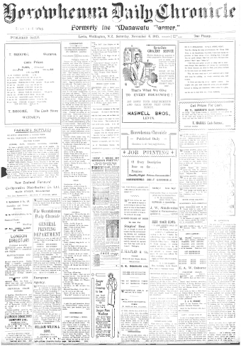 Issue page