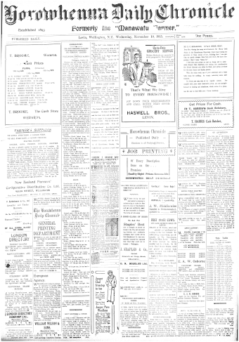 Issue page