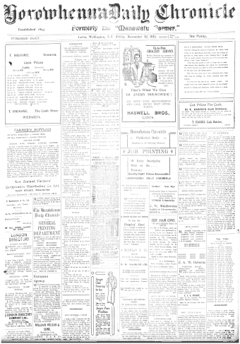 Issue page