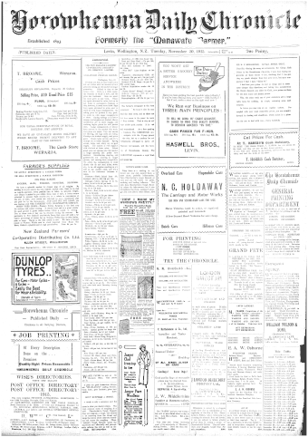 Issue page