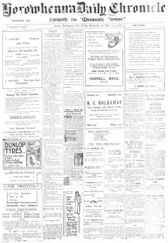 Issue page