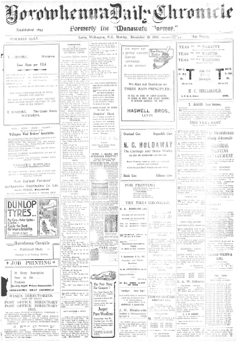 Issue page