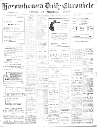 Issue page