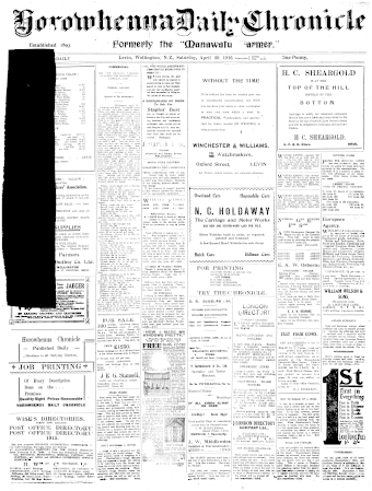 Issue page