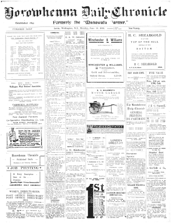 Issue page