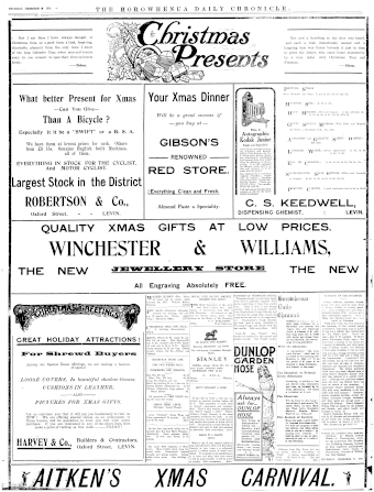 Issue page