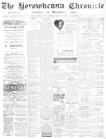 Issue page