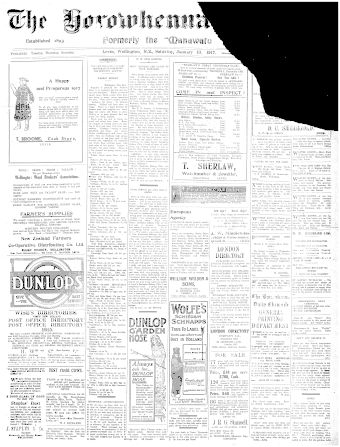 Issue page