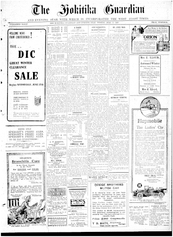 Issue page