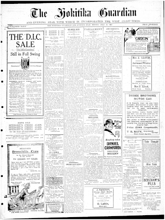 Issue page