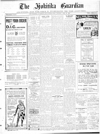 Issue page