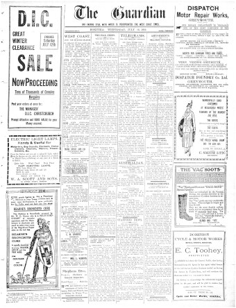 Issue page