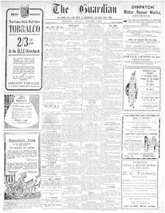 Issue page