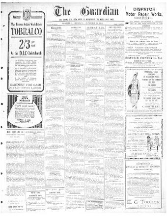 Issue page