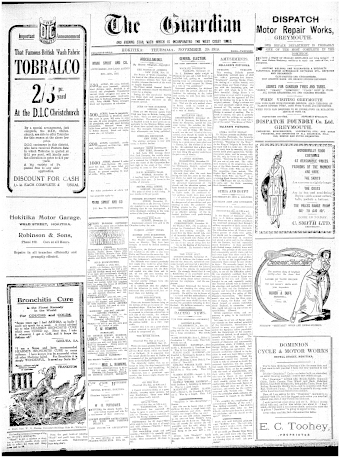 Issue page