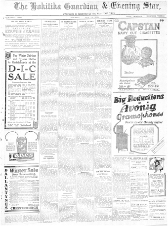Issue page
