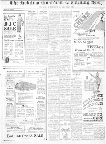 Issue page