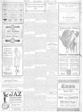 Issue page