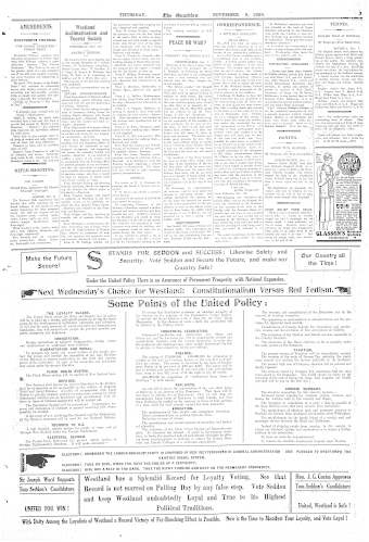Issue page